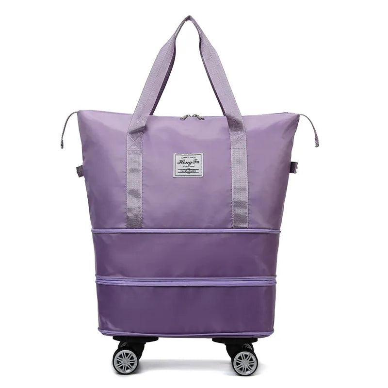 Expandable Wheeled Duffle Bag