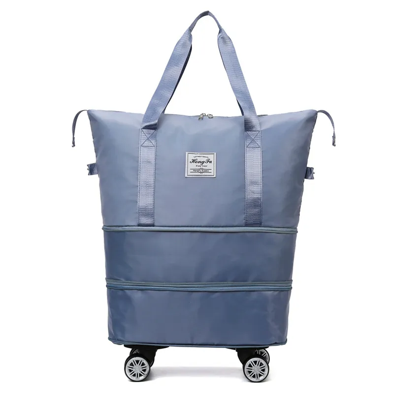 Expandable Wheeled Duffle Bag