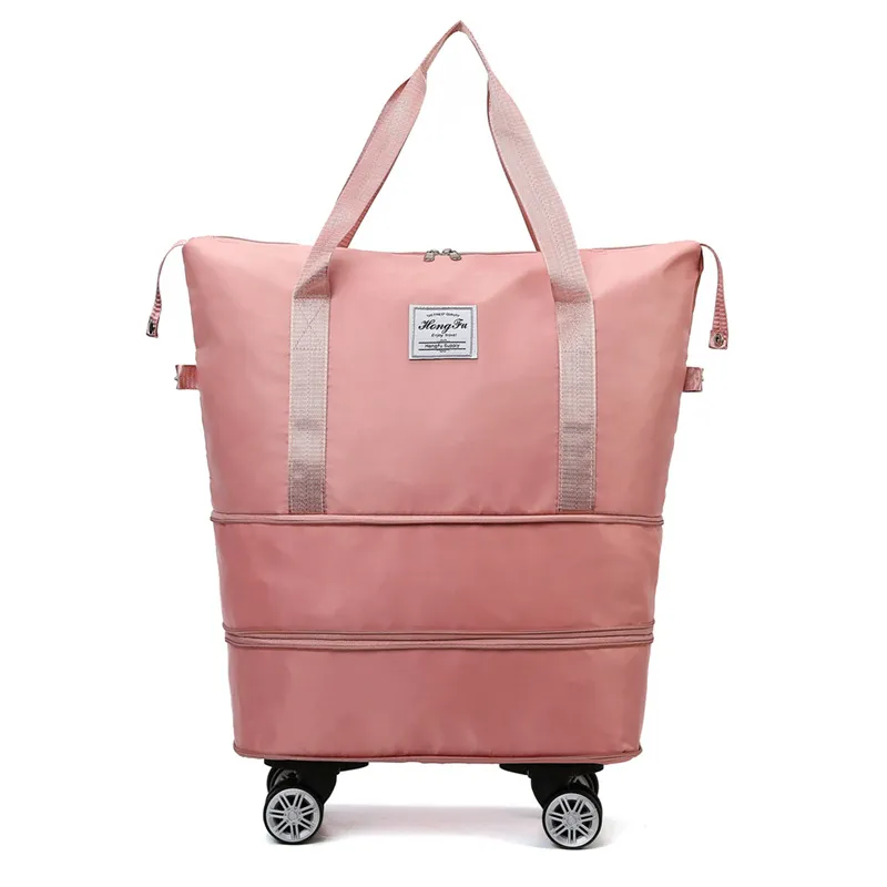 Expandable Wheeled Duffle Bag