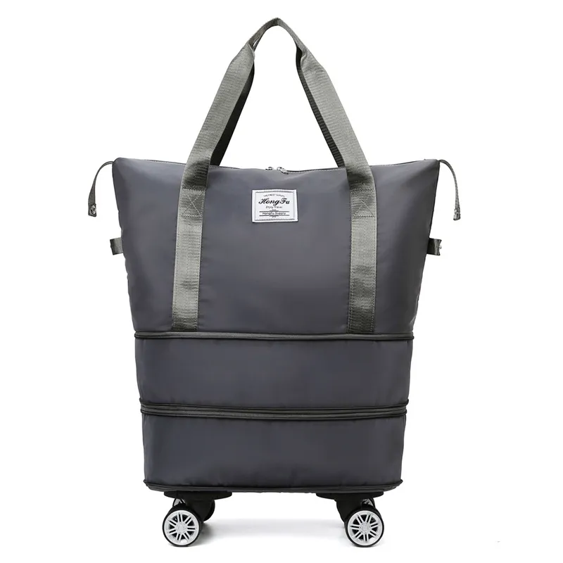 Expandable Wheeled Duffle Bag